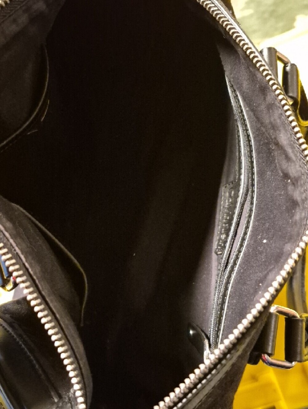Calvin Klein Black Logo Barrel Satchel - Picture 9 of 11